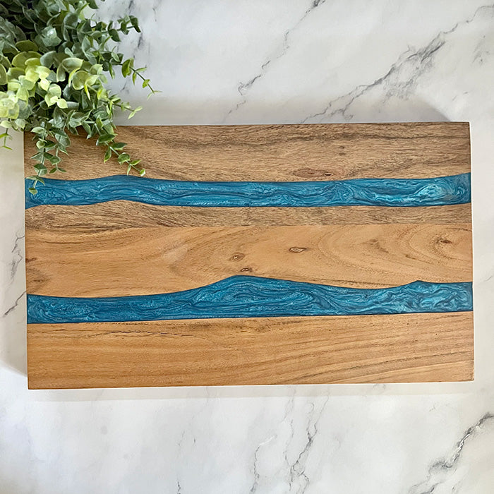 Modern Hard Wood Resin Cutting Board