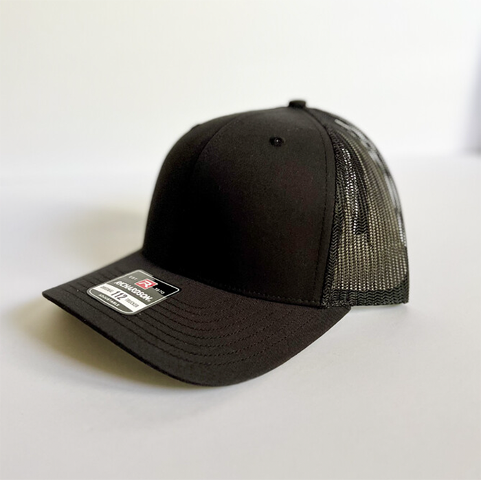 Cross Wood Veneer & Leather Patch Richardson 112 Hat