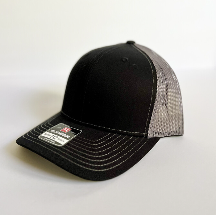 Cross Wood Veneer & Leather Patch Richardson 112 Hat