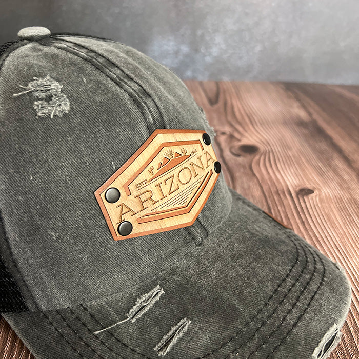 Arizona Rivet Ponytail Hat