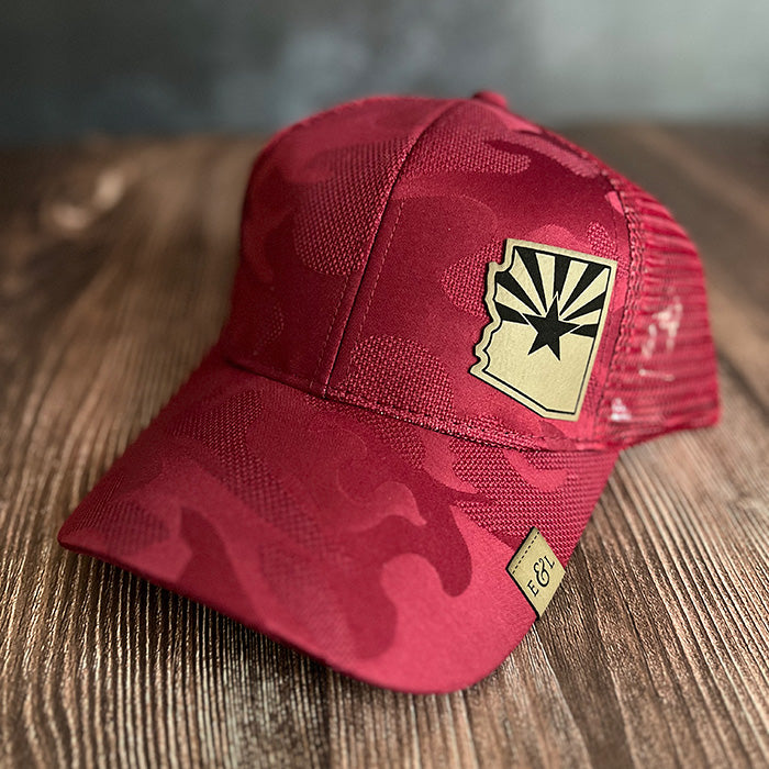 Arizona State Flag Ponytail Hat