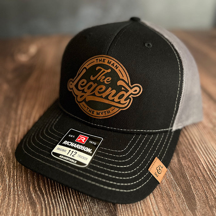 The Man, The Myth, The Legend Patch Trucker Hat