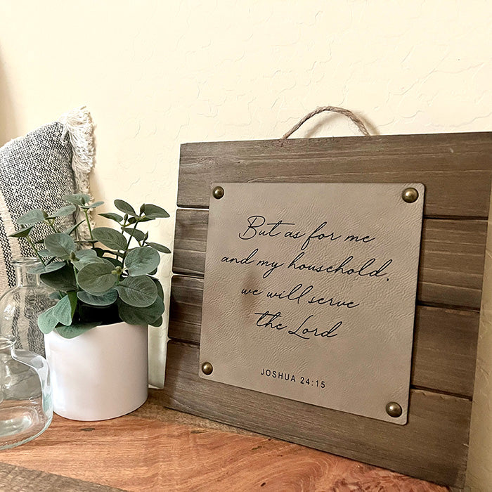 Scripture Wall Sign