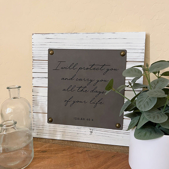 Scripture Wall Sign