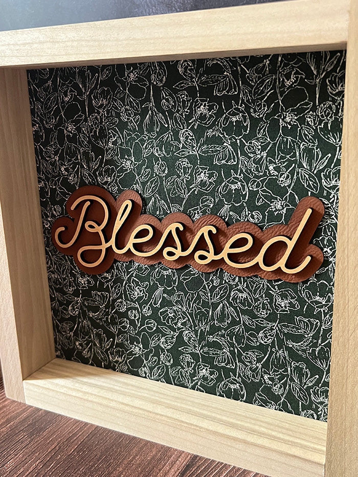 Limited Edition: Grateful • Thankful • Blessed Sign