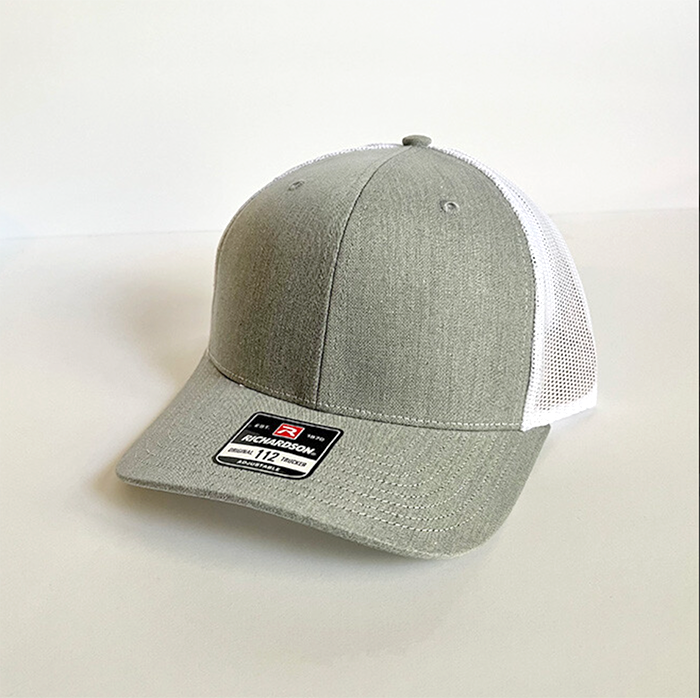 Cross Wood Veneer & Leather Patch Richardson 112 Hat