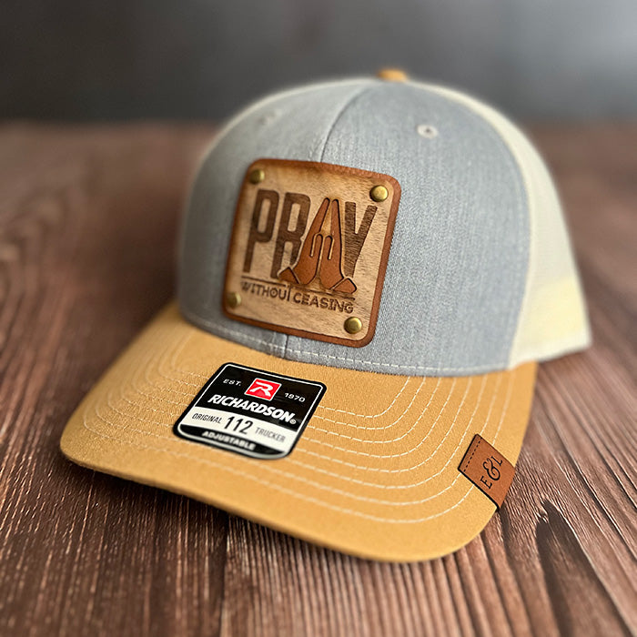 PRAY Without Ceasing Rivet Trucker Hat