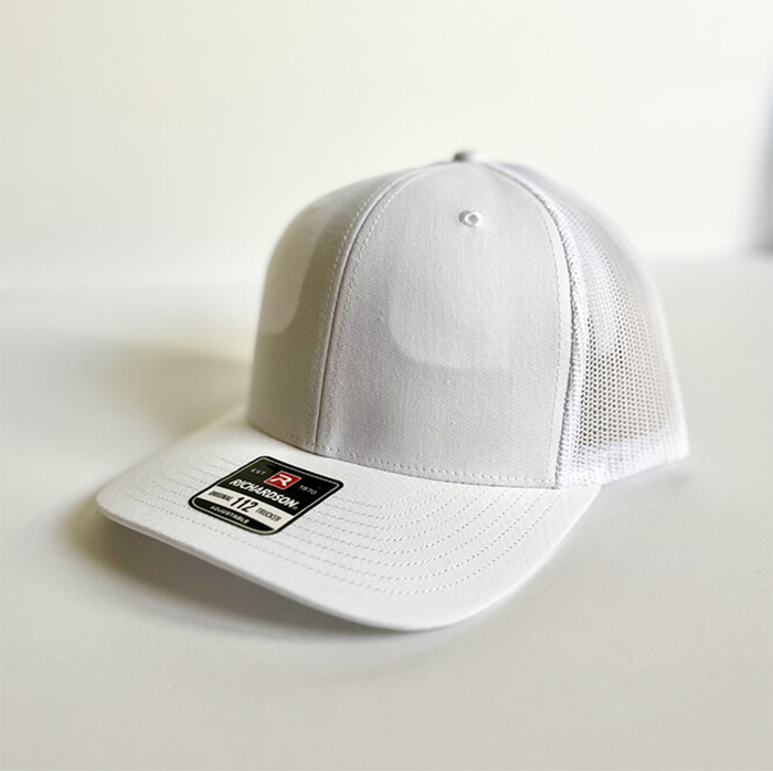 Cross Wood Veneer & Leather Patch Richardson 112 Hat