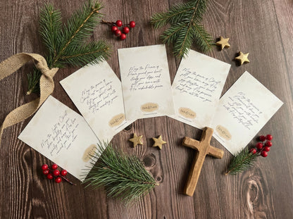 Faith-Based Encouragement Card Set (5-Pack)