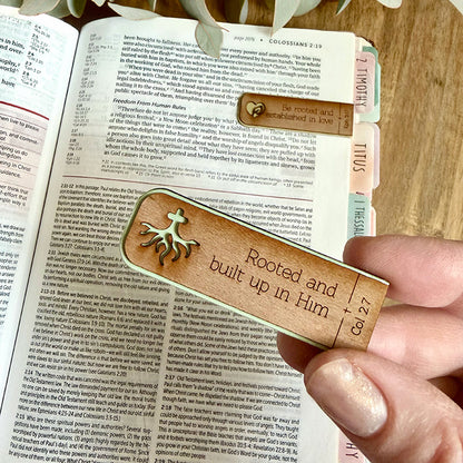 Rooted Scripture Bookmark Set