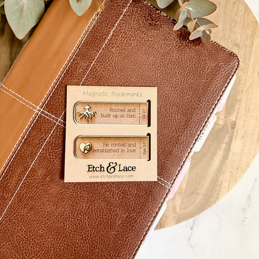 Rooted Scripture Bookmark Set