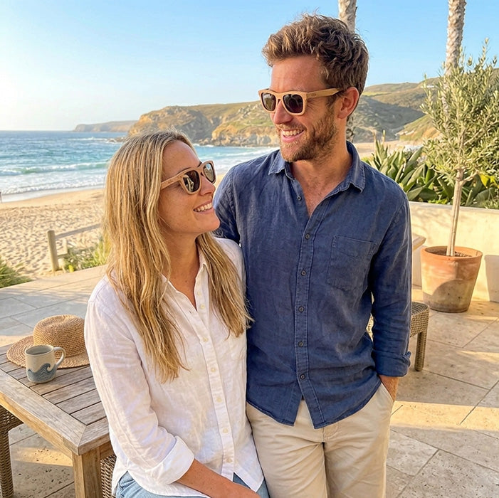 Cherry Wood Sunglasses