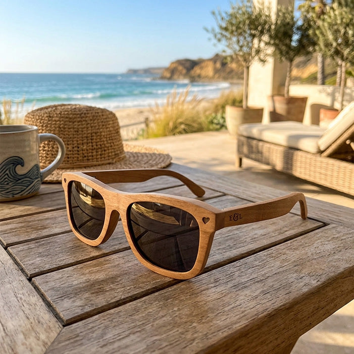 Cherry Wood Sunglasses