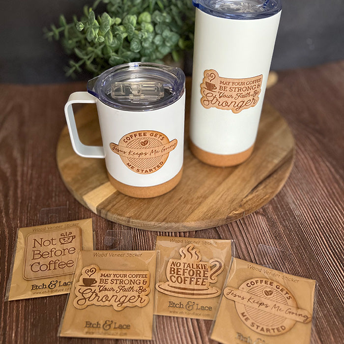 Wood Veneer Stickers