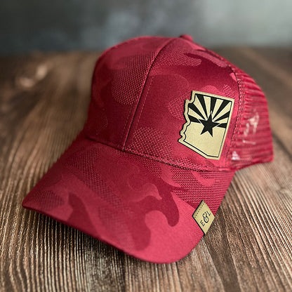 Arizona State Flag Ponytail Hat