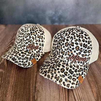 Mama & Mini Matching Ponytail Hats Set