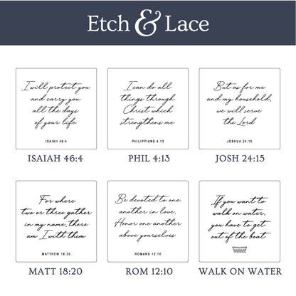 Scripture Wall Sign