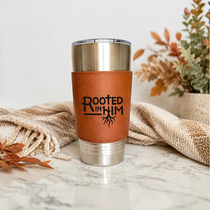 Rooted in Him Tumbler