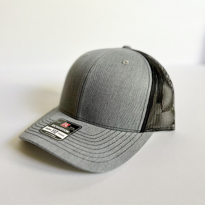 Cross Wood Veneer & Leather Patch Richardson 112 Hat