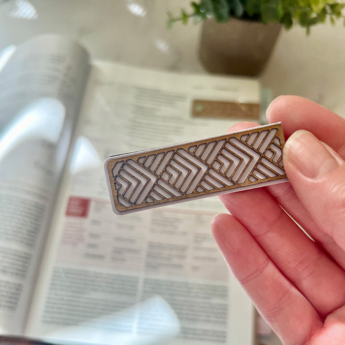 Magnetic Bookmark Set: Patterns