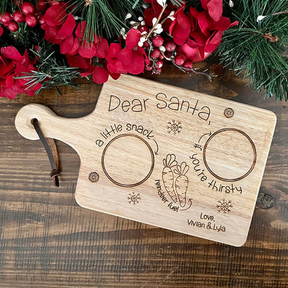 Santa Snack Board