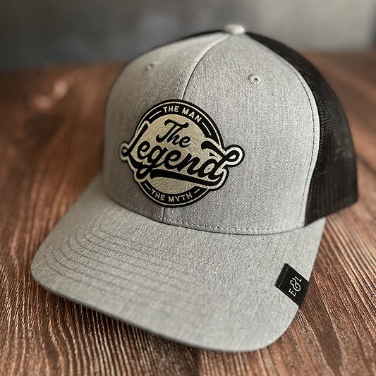 The Man, The Myth, The Legend Patch Trucker Hat