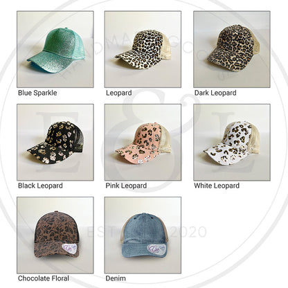 AZ Desert Scene Ponytail Hat