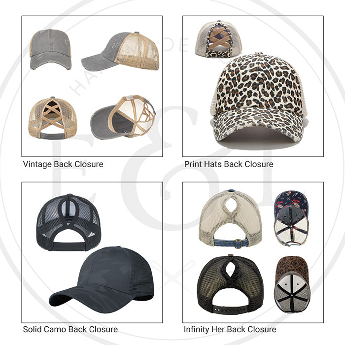 AZ Desert Scene Ponytail Hat