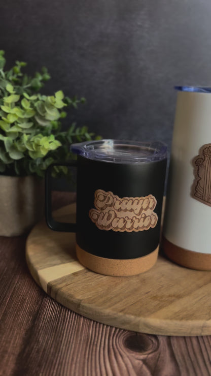 Custom Wood Veneer Tumbler or Travel Mug