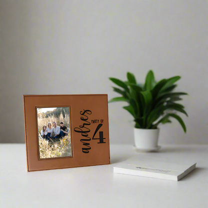 Custom Leatherette Picture Frame